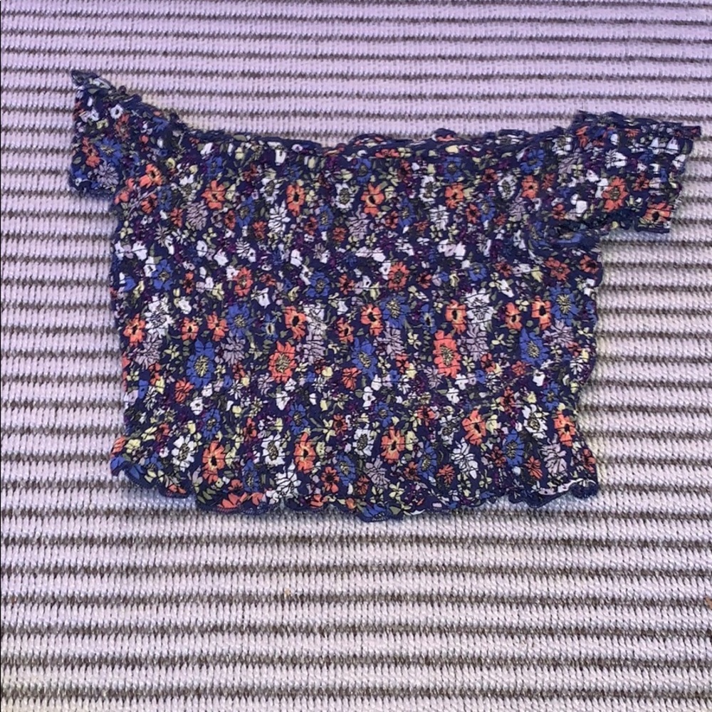 Chelsea & Violet Off the shoulder crop top